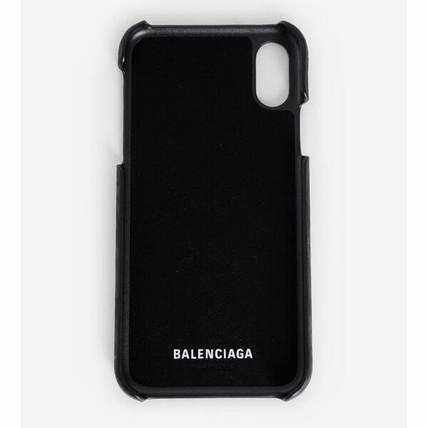 【BALENCIAGA】★バレンシアガ  iPhoneケース コピー 新作☆超入手困難◆ロゴ iPhone X/XS ケース◆5858280K1X0